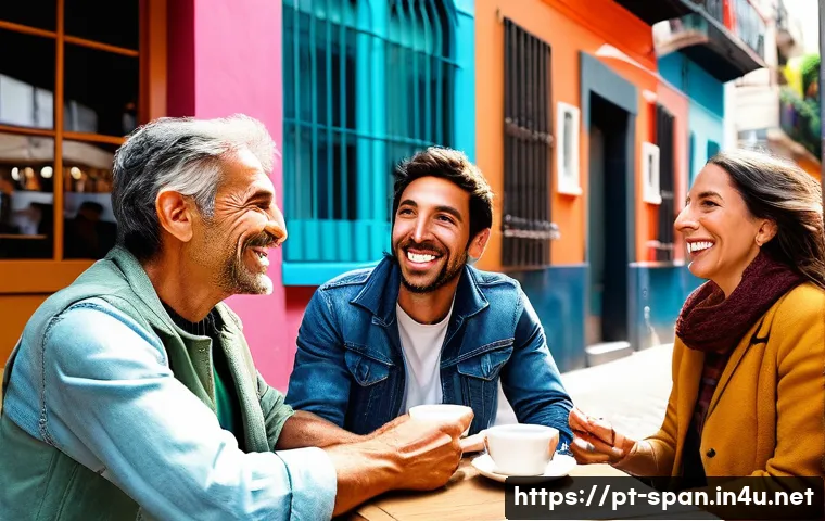 스페인어 방언 종류 - A vibrant street scene in Buenos Aires showcasing the distinctive Argentine Spanish culture: people ...